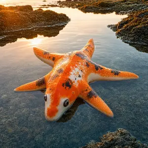 Koi fish + Starfish